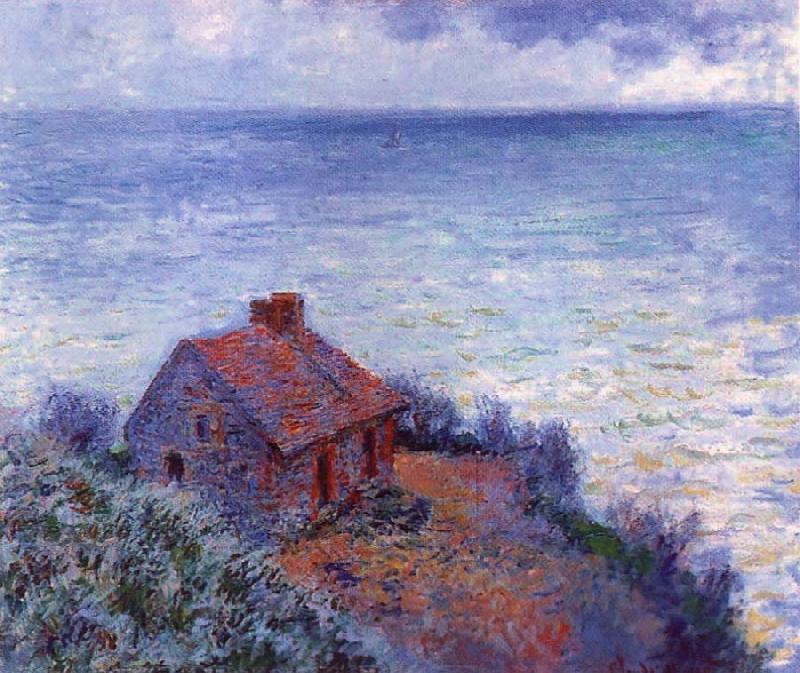 The Coustom s House, Claude Monet